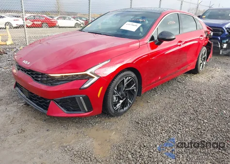 2025 Kia K5 Gt-Line из США, поврежденный, VIN KNAG64J74S5380575